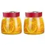 2 Pack - 34 Oc, With Lastic Sealing Cap, Food Storage, Fermentation, Yogurt - Wide Mouth Easy to Clean - Dishwasher Safety