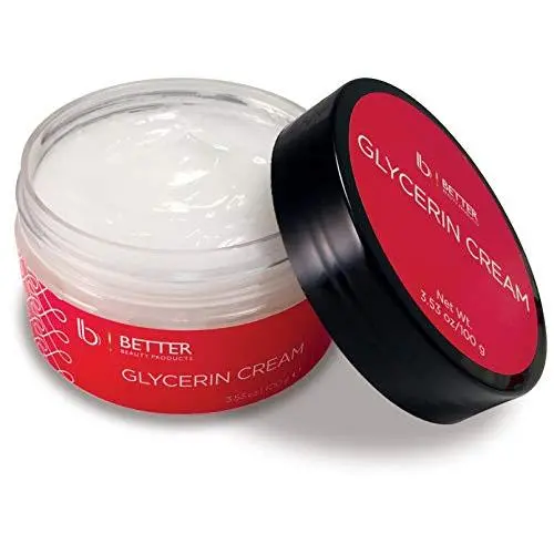 Glycerin Cream by Better Beauty Products, Glycerin Hand Cream, Skin Cream with Allantoin, 3.53 oz./100g Glycerin Cream by Better Beauty Products, Glycerin Hand Cream, Skin Cream with Allantoin, 3.53 oz./100g
