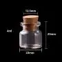 Bouteilles en verre miniatures 4ml 2225 12,5mm (100 pièces) avec bouchon en liège – Petites fiole artisanales pour mariage, cadeaux. Bouteilles en verre miniatures 4ml 2225 12,5mm (100 pièces) avec bouchon en liège – Petites fiole artisanales pour mariage, cadeaux.