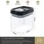 Ensemble de contenants de stockage alimentaire Chefs Path - 6 pièces - Tous de même taille - 10 étiquettes & marqueur - Contenants de cuisine et garde-manger pour aliments secs - BPA-free - Boîtes en plastique transparentes avec couvercles améliorés Ensemble de contenants de stockage alimentaire Chefs Path - 6 pièces - Tous de même taille - 10 étiquettes & marqueur - Contenants de cuisine et garde-manger pour aliments secs - BPA-free - Boîtes en plastique transparentes avec couvercles améliorés