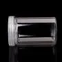 Contenant Rond en PET Transparent 6,4 cm OD avec Couvercle Scellé XISAOK Contenant Rond en PET Transparent 6,4 cm OD avec Couvercle Scellé XISAOK