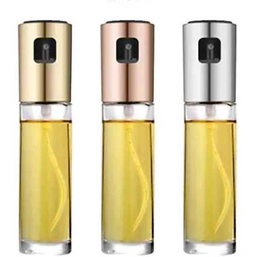 Storage Bottles & Jars - Portable Stainless Olive Oil Sprayer Cooking Mister Spray Pump Fine Bottle - Oil Oil Oil Oil Glass Jar Storage Sprayer Mister Olive Olive Steel Oil Fine Bott