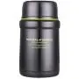 Bocal Alimentaire en Acier Inox pour Bébé 15 oz avec Cuillère Pliable, Récipient Thermique d'Aliment pour Enfants, Boîte à Déjeuner pour Enfants avec Sac de Transport et Cuillère (Bocal Noir 450ml) Bocal Alimentaire en Acier Inox pour Bébé 15 oz avec Cuillère Pliable, Récipient Thermique d'Aliment pour Enfants, Boîte à Déjeuner pour Enfants avec Sac de Transport et Cuillère (Bocal Noir 450ml)