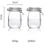 Yl Ly Glass Sealed Cans Dried Fruit Food Nut Storage Jar With Lid Candy Bottle Home Kitchen Storage Tank 1100Ml2 Yl Ly Glass Sealed Cans Dried Fruit Food Nut Storage Jar With Lid Candy Bottle Home Kitchen Storage Tank 1100Ml2