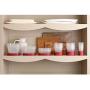 Rubbermaid Easy Find Lids Food Storage Container, 28-Piece Bonus Set, Red