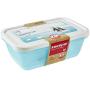 keeeper &quotMia Polar Rectangle Freeze Food Box, Blue, 3.3 Litre, 2-Piece