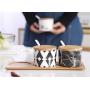 Mini Spice Jars Creative seasoning jar Japanese seasoning jar ceramic home kitchen seasoning box