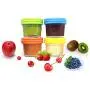Glass Containers for Baby Food Storage Set Contains 6 Small Reusable 4oz Jars with Airtight Lids Safely Freeze your Homemade Glass Containers for Baby Food Storage Set Contains 6 Small Reusable 4oz Jars with Airtight Lids Safely Freeze your Homemade