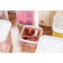 SAQIMA Kitchen Food Storage Plastic Container with Lids Sealing Pot Milk Powder Jar New (C)