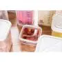 SAQIMA Kitchen Food Storage Plastic Container with Lids Sealing Pot Milk Powder Jar New (C)