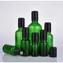 3 PCS 50 ML 1.7 OZ Green Glass Refillable Roll-On Bottles with Stainless Steel Roller Ball and Black Cap Essential Oil Container Perfume Makeup Sample Dispenser Roller Vials 3 PCS 50 ML 1.7 OZ Green Glass Refillable Roll-On Bottles with Stainless Steel Roller Ball and Black Cap Essential Oil Container Perfume Makeup Sample Dispenser Roller Vials