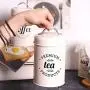 Re2chiOngs Lebensmittel-Aufbewahrungsglas, Tee Kaffee Zucker Aufbewahrungsbehälter Küchengewürzglas Süßigkeitenbehälter mit Deckel - Snap-Fit (3er Set)