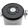 Java Shield Coffee Container ? Airtight Canister with co2 Valve for Freshness ? Large Stainless Steel Container with Scoop - Keep Beans and Ground Coffee Fresh Longer ? Built-In Calendar Wheel Java Shield Coffee Container ? Airtight Canister with co2 Valve for Freshness ? Large Stainless Steel Container with Scoop - Keep Beans and Ground Coffee Fresh Longer ? Built-In Calendar Wheel