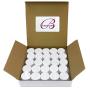 (Quantity: 100 Pieces) Beauticom 3G/3ML Round Clear Jars with White Lids for Lotion, Creams, Toners, Lip Balms, Makeup Samples - BPA Free