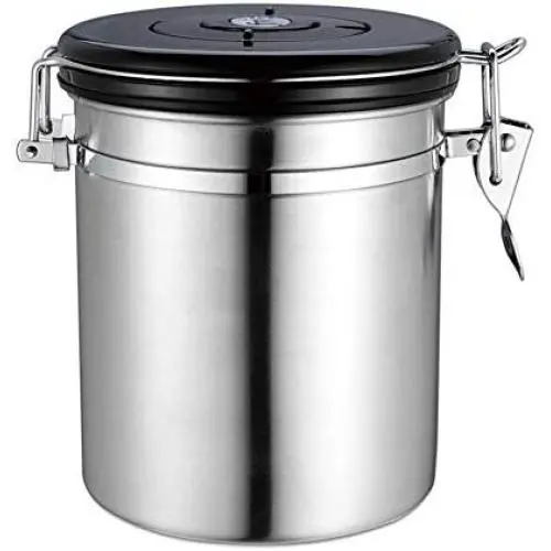 Contenitore en Acier Inoxydable Étanch pour Cuisine Funarrow - Beau pour Comptoir, Beans, Fruits Secs, Conteneur de Granulés Divers Contenitore en Acier Inoxydable Étanch pour Cuisine Funarrow - Beau pour Comptoir, Beans, Fruits Secs, Conteneur de Granulés Divers