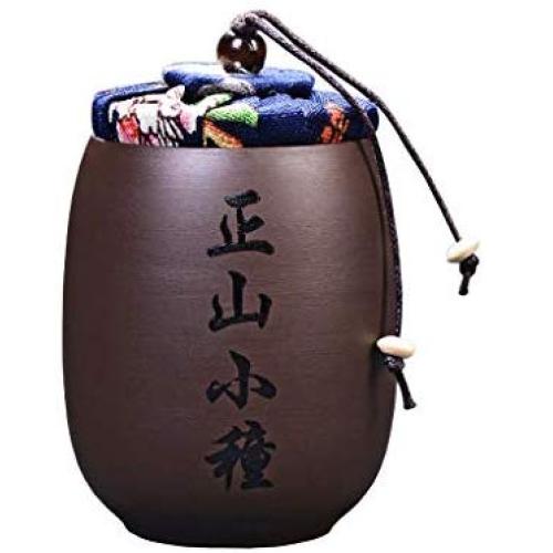 Cereal Containers Mini Sealed Ceramic Tea Can, Kitchen Moisture Storage Tank Containers (Size : R)