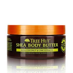 Tree Hut 24 Hour Intense Hydrating Shea Body Butter Coconut Lime, 7oz, Hydrating Moisturizer with Pure Shea Butter for Nourishing Essential Body Care