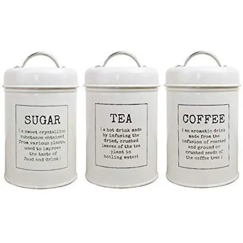 Bouteilles de Rangement Métalliques Scellées, Réservoirs de Stockage pour Cuisine, Graines, Épices/Bonbons/Flocons d'Avoine/Café en Graines Bouteilles de Rangement Métalliques Scellées, Réservoirs de Stockage pour Cuisine, Graines, Épices/Bonbons/Flocons d'Avoine/Café en Graines