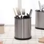 Boîte de Rangement en Acier Inox pour Baguettes, Économeuse de Station de Séchage, Accessoires de Cuisine pour Ustensiles de Table Boîte de Rangement en Acier Inox pour Baguettes, Économeuse de Station de Séchage, Accessoires de Cuisine pour Ustensiles de Table
