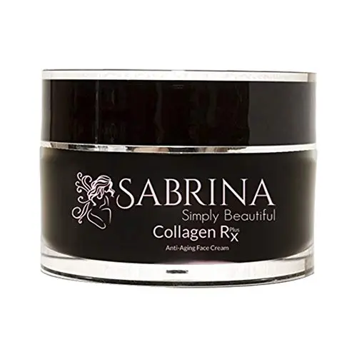 Crème Anti-Rides SABRINA Collagen Rx Plus à la Collagène Marin et Acide Hyaluronique, 50 ml