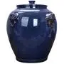 Ceramic Pottery Cereal Containers Canister Cookie Jar With Lids, Airtight Food Storage Containers Bins Large For Kitchen Pantry Organization Flour Rice Candy Bulk, 10L, 21x20cm Ceramic Pottery Cereal Containers Canister Cookie Jar With Lids, Airtight Food Storage Containers Bins Large For Kitchen Pantry Organization Flour Rice Candy Bulk, 10L, 21x20cm