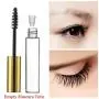 10 Stück 10ml Leere Mascara Tube und Wand, DIY Mascara Behälter mit Verschluss, Eyelash Tubes Flaschen mit Gummidichtungen und Siebtröpfen Set für Rizinusöl (Gold)