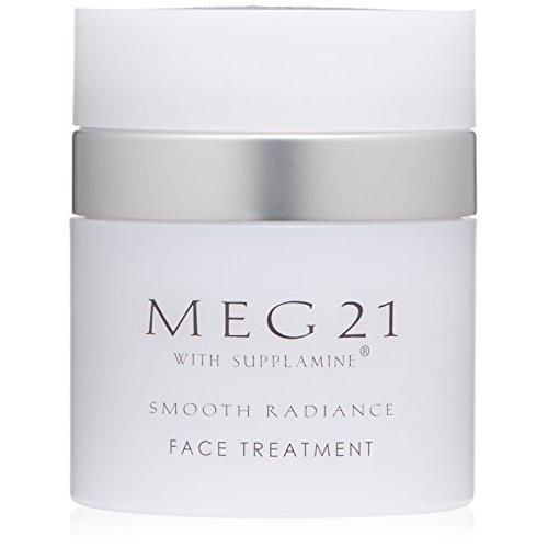 MEG 21 Smooth Radiance Face Treatment Anti-Aging Moisturizer Reduces Fine Lines, Wrinkles in 28 Days. Bright, Smooth Glow for Women, Men of All Ages and Skin Types. Peel, Acid-free. Clinically Proven