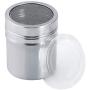 jskjlkl2019 Stainless Steel Durable Spice Jar Season Coffee Bottle Kitchen Storage Tool (M)