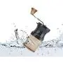DONG HAI Portable Manual Coffee Grinder with Premium Adjustable Coarseness Ceramic Burr, Portable Hand Crank Grinder for Home Travel with Extra Storage Jar DONG HAI Portable Manual Coffee Grinder with Premium Adjustable Coarseness Ceramic Burr, Portable Hand Crank Grinder for Home Travel with Extra Storage Jar