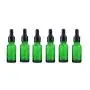 6 Bouteilles en Verre Remplissables de 15ml/0.5oz avec Pipette en Verre et Bouchon en Caoutchouc Noir pour Huiles Essentielles Aromathérapie Contenant Pot Mason Holder 6 Bouteilles en Verre Remplissables de 15ml/0.5oz avec Pipette en Verre et Bouchon en Caoutchouc Noir pour Huiles Essentielles Aromathérapie Contenant Pot Mason Holder