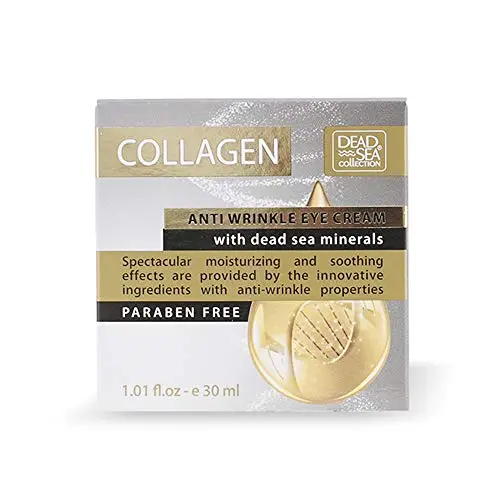 Crème Anti-Âge Yeux Dead Sea Collection avec Collagène 1.01 fl.oz