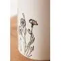 Zierkeramik-Behälter Set von 3 mit Lasergravur von Cypress-Botanischen Motiven
