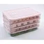 Single Layer Refrigerator Storage Box Food Dumplings Egg Fish Airtight Storage Container Plastic Box dispensador de cereal,Blue Single Layer Refrigerator Storage Box Food Dumplings Egg Fish Airtight Storage Container Plastic Box dispensador de cereal,Blue