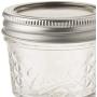 Ball 4-Ounce Quilted Crystal Jelly Jars with Lids and Bands, Set of 12-2 Pack (Total 24 Jars)