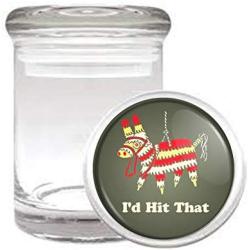 Customized Collectables Id Hit That Pi?ata Funny Medical Odorless Glass Jar