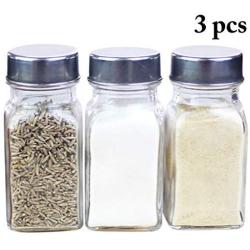 JUSTDOLIFE Seasoning Bottle Set Fashion Salt Container Spices Bottle Spice Container for Pepper