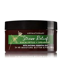 Bath and Body Works Aromatherapy Eucalyptus Spearmint Body Body Butter 6.7 Ounce Stress Relief