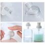 2PCS 250ml/8.5oz Refillable Plastic Foaming Dispenser Pump Bottles Empty Foam Containers Household Makeup Shampoo Cosmetic Cleanser Storage Case Jar Pot For Bathroom Vanities Kitchen Sink(Clear)