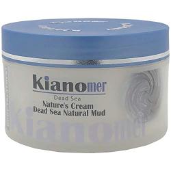 Kianomer Dead Sea Mud Treatment for Face and Body - Made in Israel - Psoriasis, Dry Skin and Acne -7 Ounce Jar