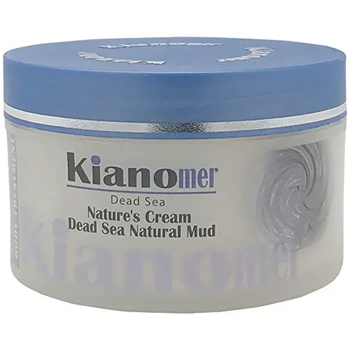 Kianomer Dead Sea Mud Treatment for Face and Body - Made in Israel - Psoriasis, Dry Skin and Acne -7 Ounce Jar Kianomer Dead Sea Mud Treatment for Face and Body - Made in Israel - Psoriasis, Dry Skin and Acne -7 Ounce Jar