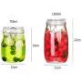 XSWZAQ Sealed jar glass food bottle honey lemon passion fruit bottle pickle jar with lid household small storage jar 3