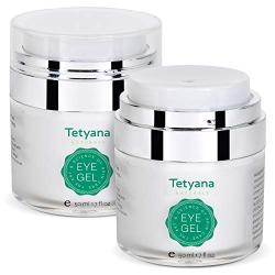 Tetyana naturals Eye Gel with Allantoin, Hyaluronic acid for Puffiness, Wrinkles, Dark Circles (50ml)