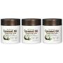 Lot of 3 Coconut Oil Cream 6 Oz/ea Coconut Oil Moisturizing Cream Vitamin E Dry Skin