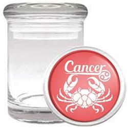 Cancer Astrological Sign Horoscope Medical Odorless Glass Jar