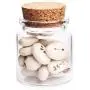 Glass Jars Bottles With Cork Stoppers 4750MM 50ML Glass Bottles Wishing Bottle Empty Sample Storage Jars with Cork Stoppers - Transparent