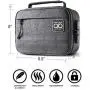 Smell Proof Case + Grinder Card by HELMET HEAD | Durable Water Repellent Smell Proof Container with Combination Lock for your Herbs & Smelly Accessories: Pipe, Vape, Rolling Papers (Gray) Smell Proof Case + Grinder Card by HELMET HEAD | Durable Water Repellent Smell Proof Container with Combination Lock for your Herbs & Smelly Accessories: Pipe, Vape, Rolling Papers (Gray)
