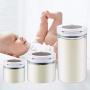 Cwg Milk Powder Canister Airtight Bottle Storage Canisters Kitchen Storage Jar Food Tea Jar Moisture Proof-Small