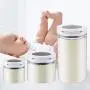 Cwg Milk Powder Canister Airtight Bottle Storage Canisters Kitchen Storage Jar Food Tea Jar Moisture Proof-Small