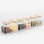Bouteilles en verre Encheng 4 oz avec couvercles hermétiques et joints en caoutchouc étanches, Petites bouteilles Mason avec couvercles à charnière pour cuisine, Mini pots à épices avec ficelle et étiquettes de marquage (30 unités) Bouteilles en verre Encheng 4 oz avec couvercles hermétiques et joints en caoutchouc étanches, Petites bouteilles Mason avec couvercles à charnière pour cuisine, Mini pots à épices avec ficelle et étiquettes de marquage (30 unités)