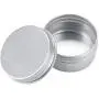 Professionelle Aufbewahrungsvasen aus Aluminium 30ml, kleine runde Metallbehälter mit Schraubverschluss, runde Metallbeschriftungen, Aluminium-Fallrohre, Aluminium-Esstisch, kleine runde Aluminiumbackform